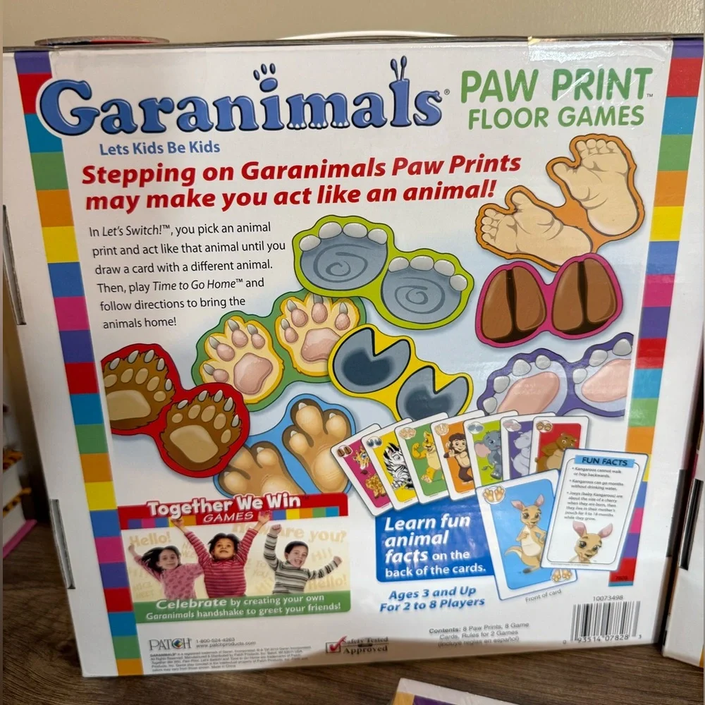 NEW Sealed 2 Garanimals Games & 6 Puzzles Lot Ages 3+ Preschool